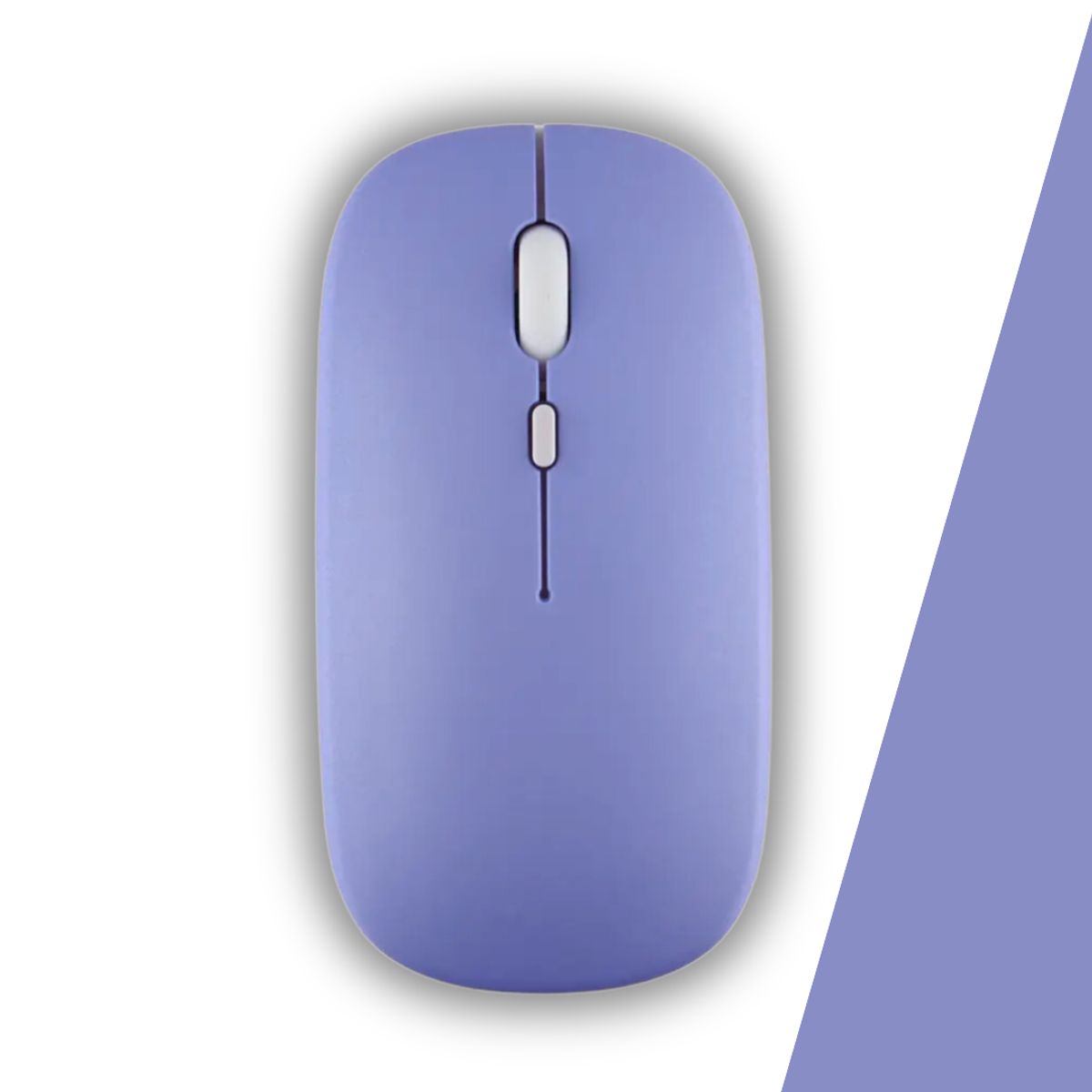 GENERICO - Mouse Bluetooth Para Tablet iPad Tv Celulares Computadores - Morado