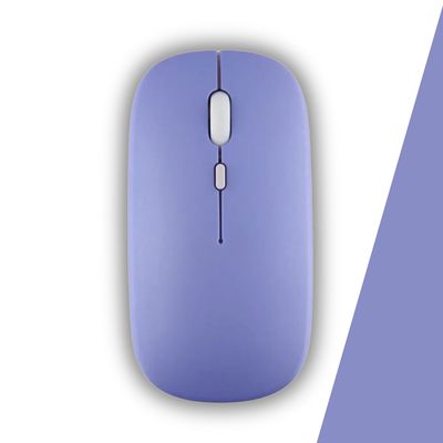 Imagen 2 del producto Mouse Bluetooth Para Tablet iPad Tv Celulares Computadores - Morado