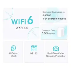 TP LINK - Deco Mesh x50 tplink 2 unidades gigabit
