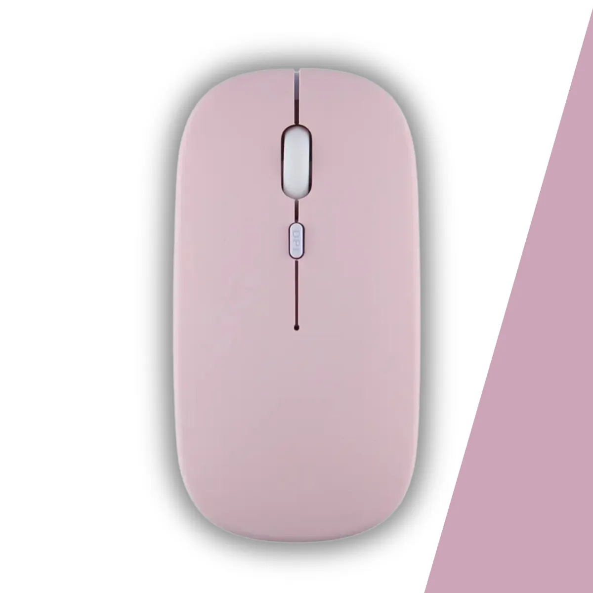 GENERICO - Mouse Bluetooth Para Tablet iPad Tv Celulares Computadores - Rosa