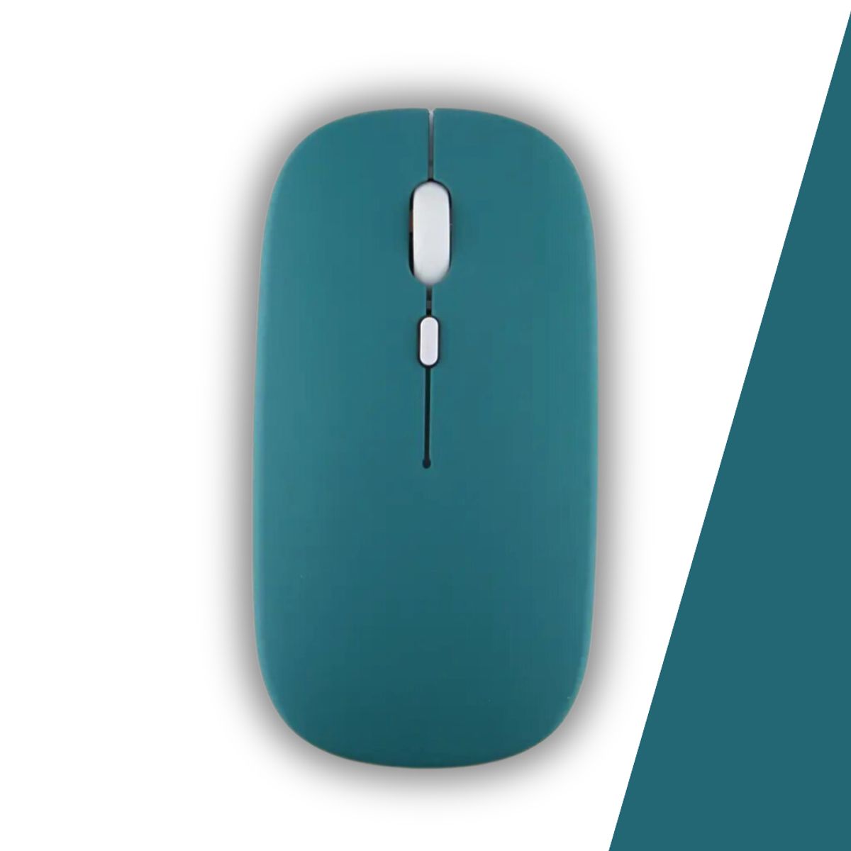 GENERICO - Mouse Bluetooth Para Tablet iPad Tv Celulares Computadores - Verde Osc