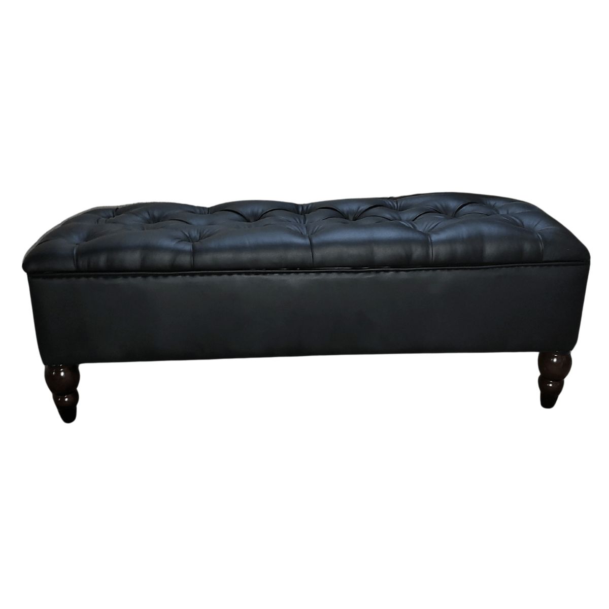 GENERICO - Banqueta Baul Capitoné Reina 120x40x42x20 Rimar