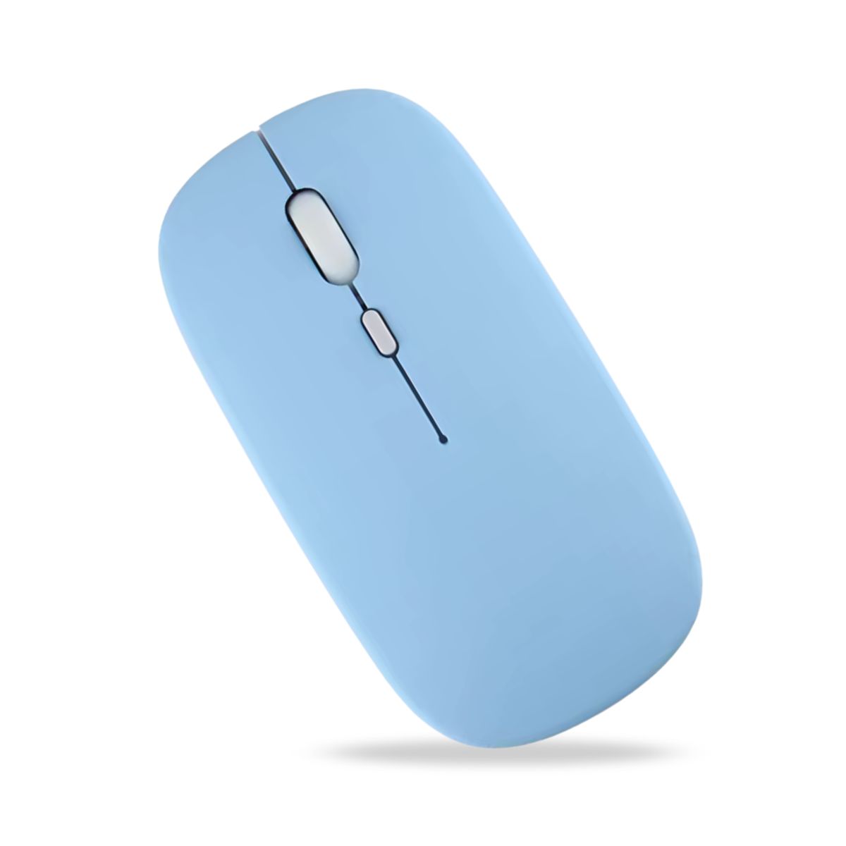 GENERICO - Mouse Bluetooth Para Tablet iPad Tv Celulares Computadores - Celeste