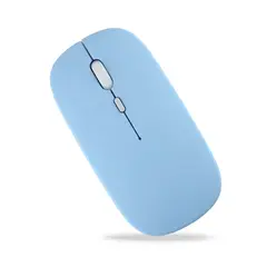 GENERICO - Mouse Bluetooth Para Tablet iPad Tv Celulares Computadores - Celeste