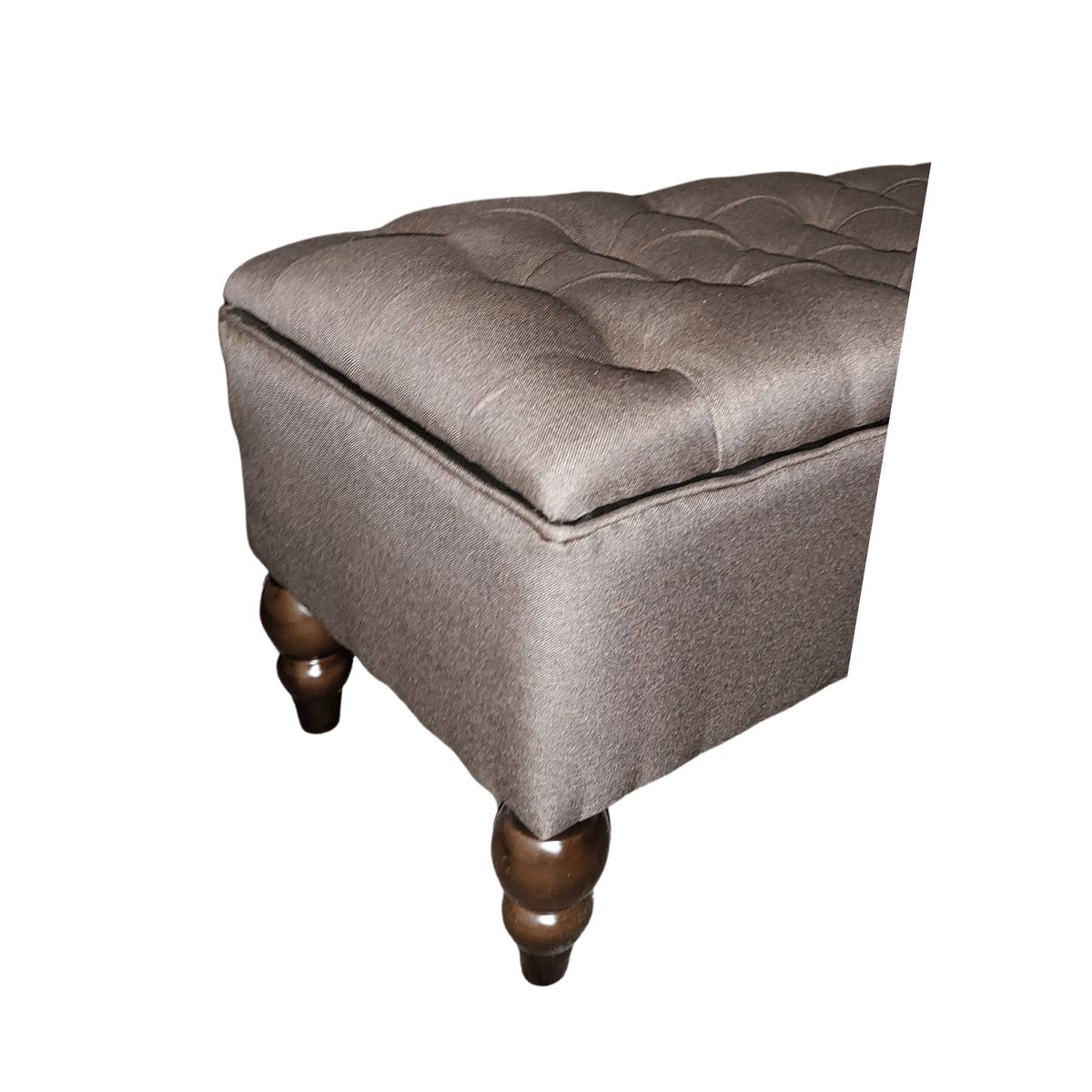 GENERICO - Banqueta Baul Capitoné Reina 120x40x42x20 Rimar