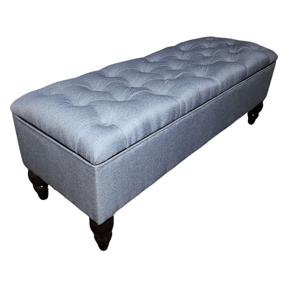 GENERICO - Banqueta Baul Capitoné Reina 120x40x42x20 Rimar