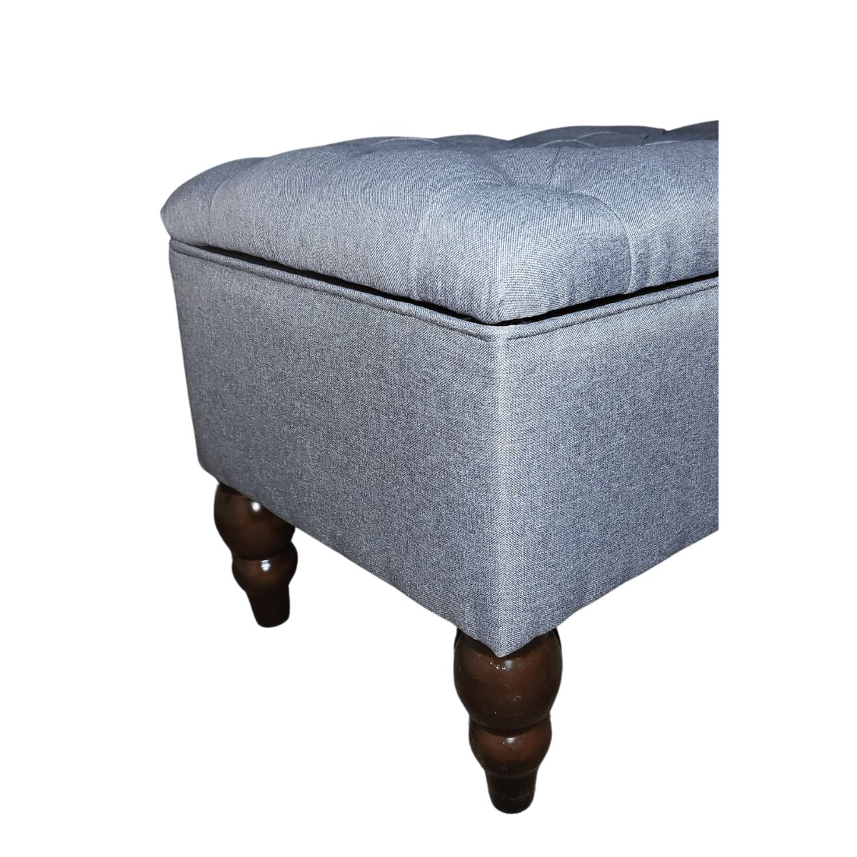 GENERICO - Banqueta Baul Capitoné Reina 120x40x42x20 Rimar