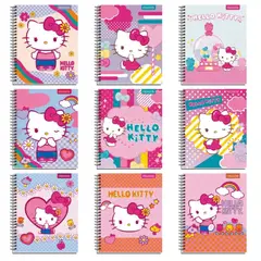 GENERICO - Pack 10 cuadernos universitario hello kitty