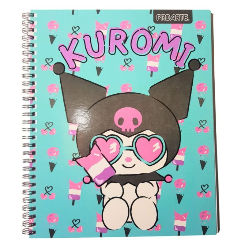 GENERICO - pack 10 cuadernos universitario kuromi