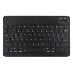 GENERICO - Teclado 10 " Bluetooth Para Tablet iPad letra Ñ - Negro.