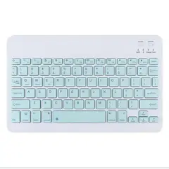 GENERICO - Teclado 10 " Bluetooth Para Tablet iPad letra Ñ - V Menta.