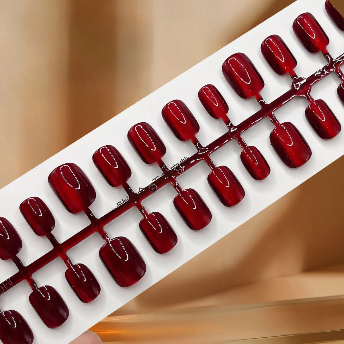 ATURE - Set 30 Pcs Uñas Postizas Removibles Acrílicas Mujer