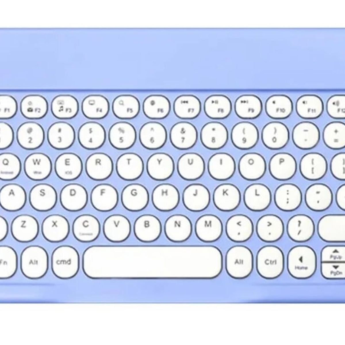 GENERICO - Teclado 2.0 10 " Bluetooth Para Tablet iPad letra Ñ - Morado