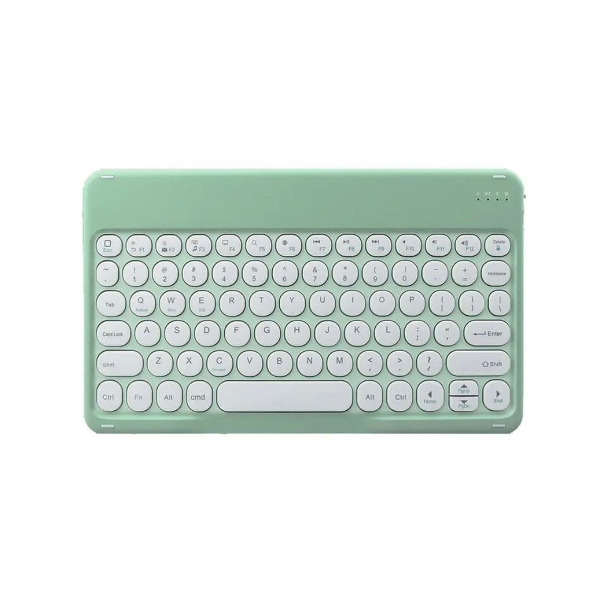 GENERICO - Teclado 2.0 10 " Bluetooth Para Tablet iPad letra Ñ - Verde Menta
