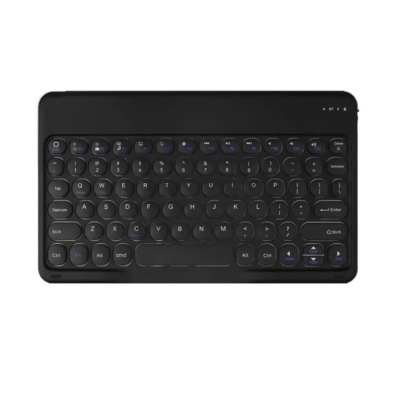 GENERICO - Teclado 2.0 10 " Bluetooth Para Tablet iPad letra Ñ - Negro