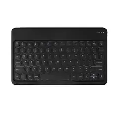 GENERICO - Teclado 2.0 10 " Bluetooth Para Tablet iPad letra Ñ - Negro