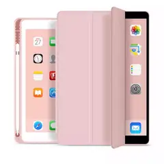 GENERICO - Fundas De iPad Con Porta Lapiz Para iPad 10.9 (10 Gen/A16) Rosa Palo.