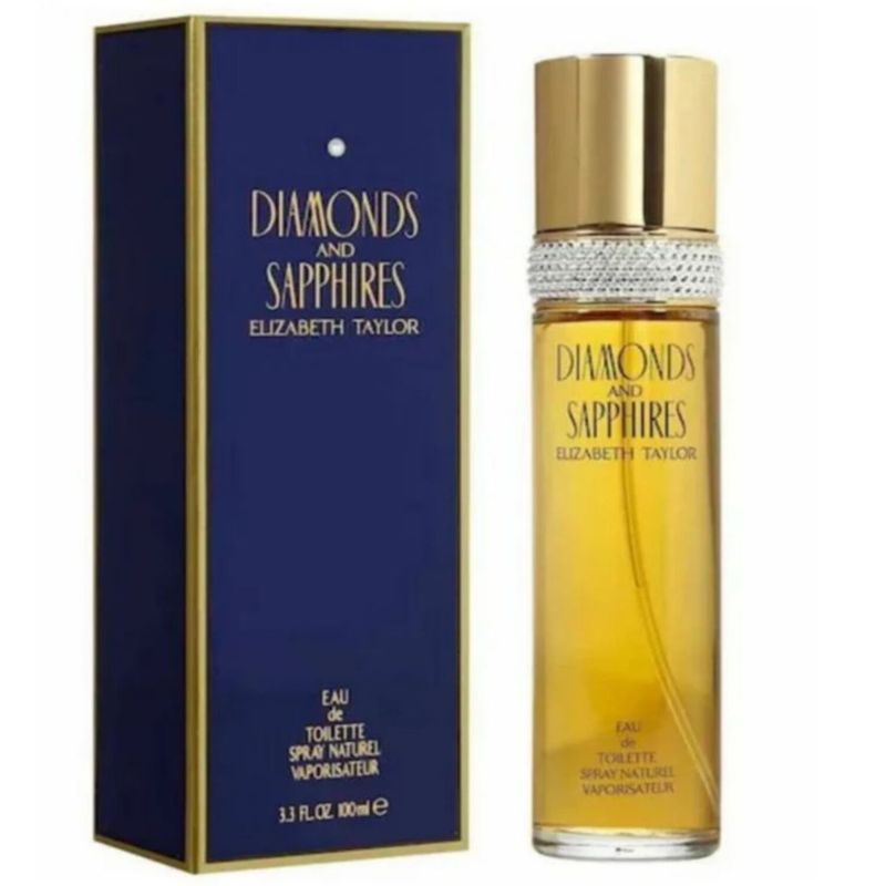 ELIZABETH TAYLOR - ELIZABETH TAYLOR DIAMONDS AND SAPPHIRES EDT 100ML