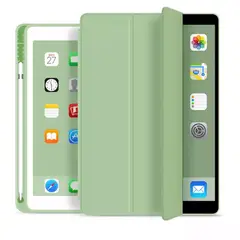 GENERICO - Fundas De iPad Con Porta Lapiz Para iPad 10.2 (7ma-8va-9na) Verde