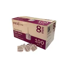 GENERICO - MEDTFINE Agujas para lápiz de Insulina Ozempic Victoza 8mm 31G