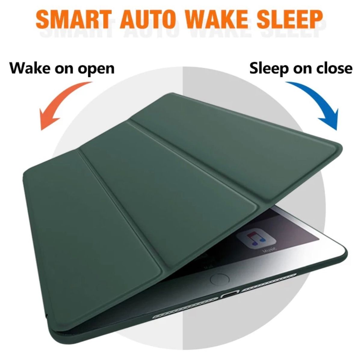 GENERICO - Fundas De iPad Con Porta Lapiz Para iPad Pro 11 (2018-2020) Azul O