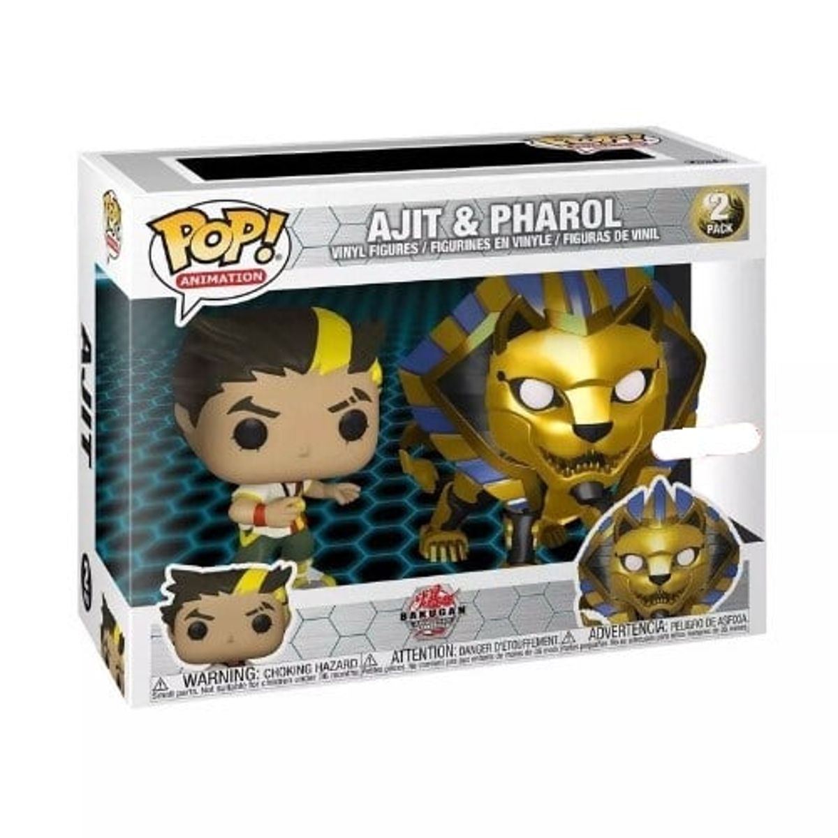 FUNKO - Funko Pop Bakugan Ajit y Pharol