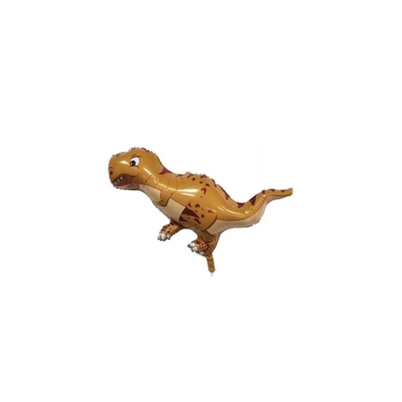 GENERICO - Globo Metalico De Dinosaurio Amarillo 52x85cm