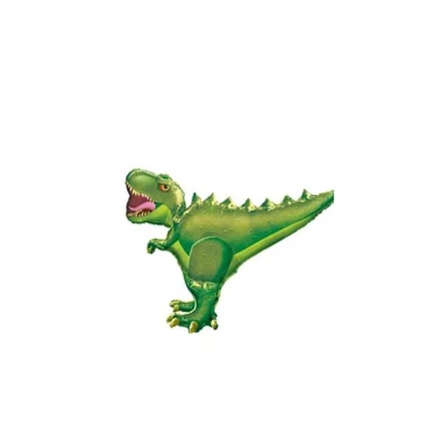 GENERICO - Globo Metalico Dinosaurio Verde 38x41cm
