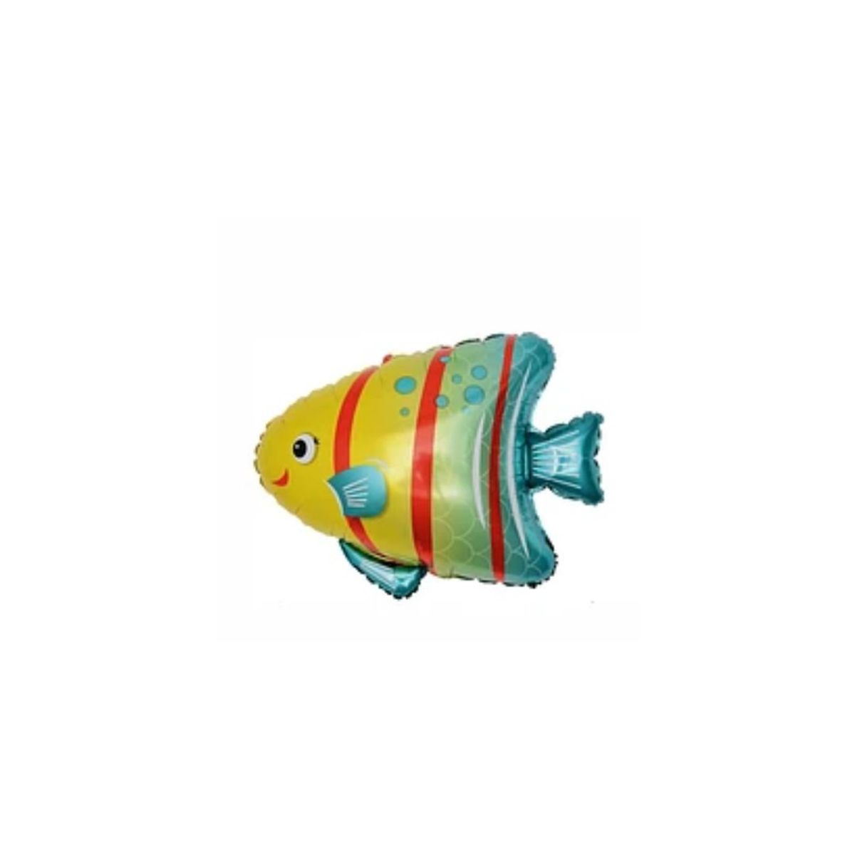 GENERICO - Globo Metalizado De Pez Burbuja 34x36cm
