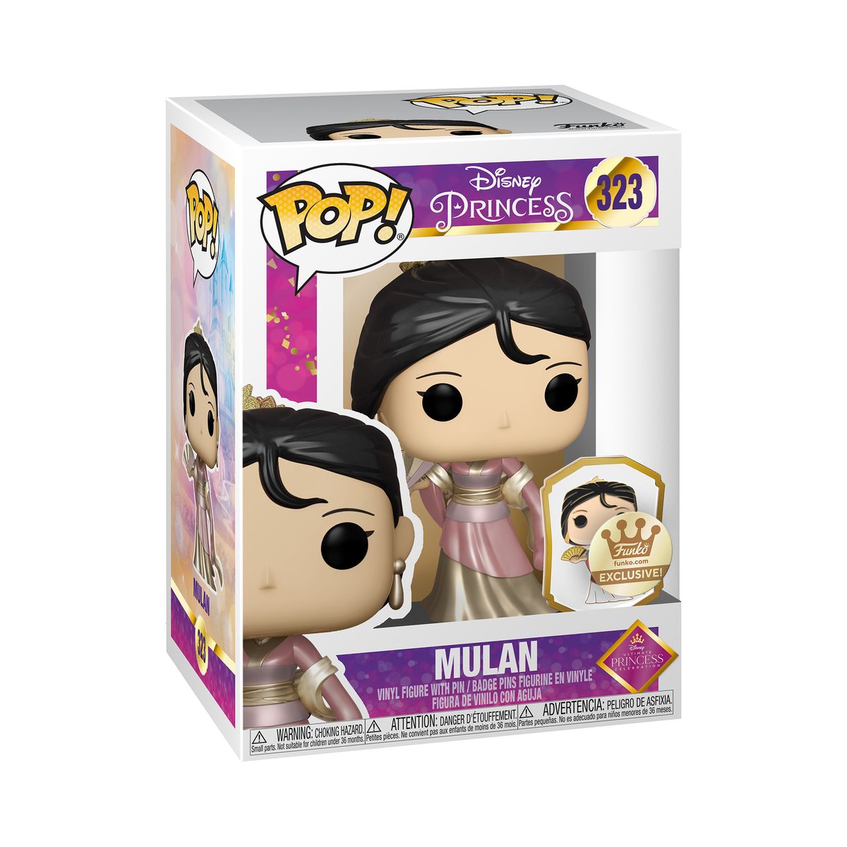 FUNKO - Funko Pop Princesas Disney Mulan - 323