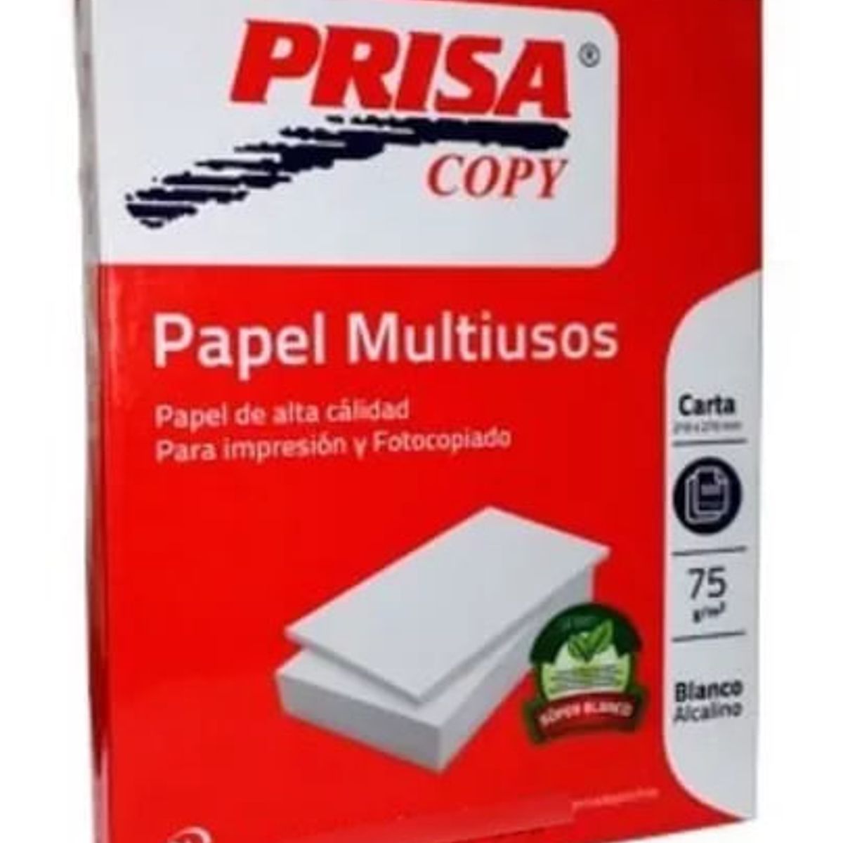 PRISA - Resma Carta Prisa 75 G/m2 X 500 Hojas
