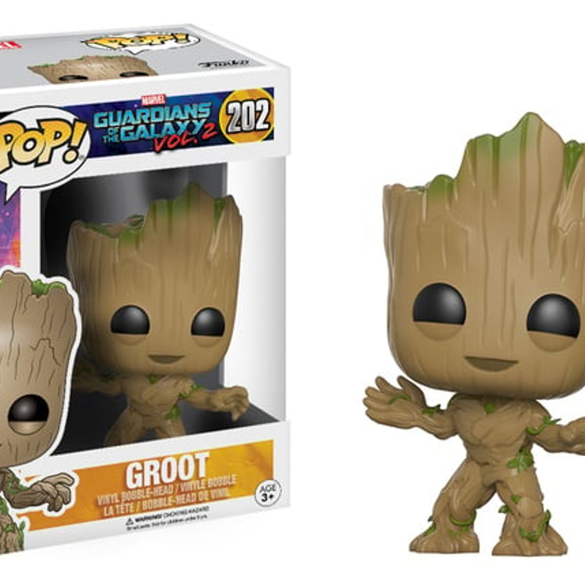 FUNKO - Funko Pop Guardianes de la Galaxia Groot - 202