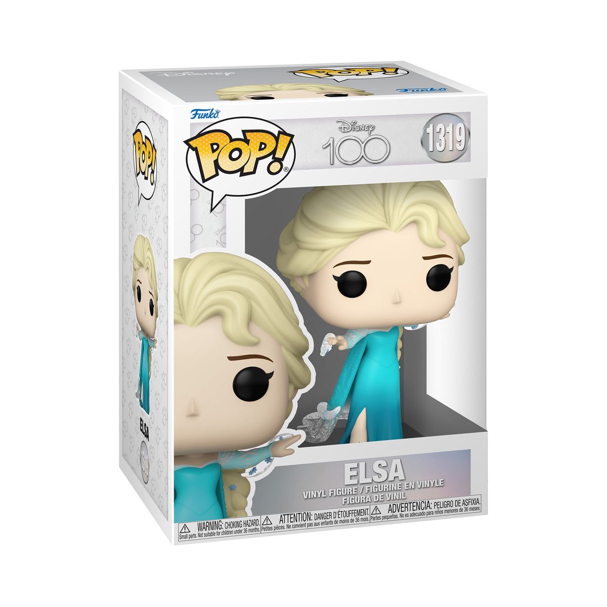 FUNKO - Funko Pop Disney 100 Elsa - 1319