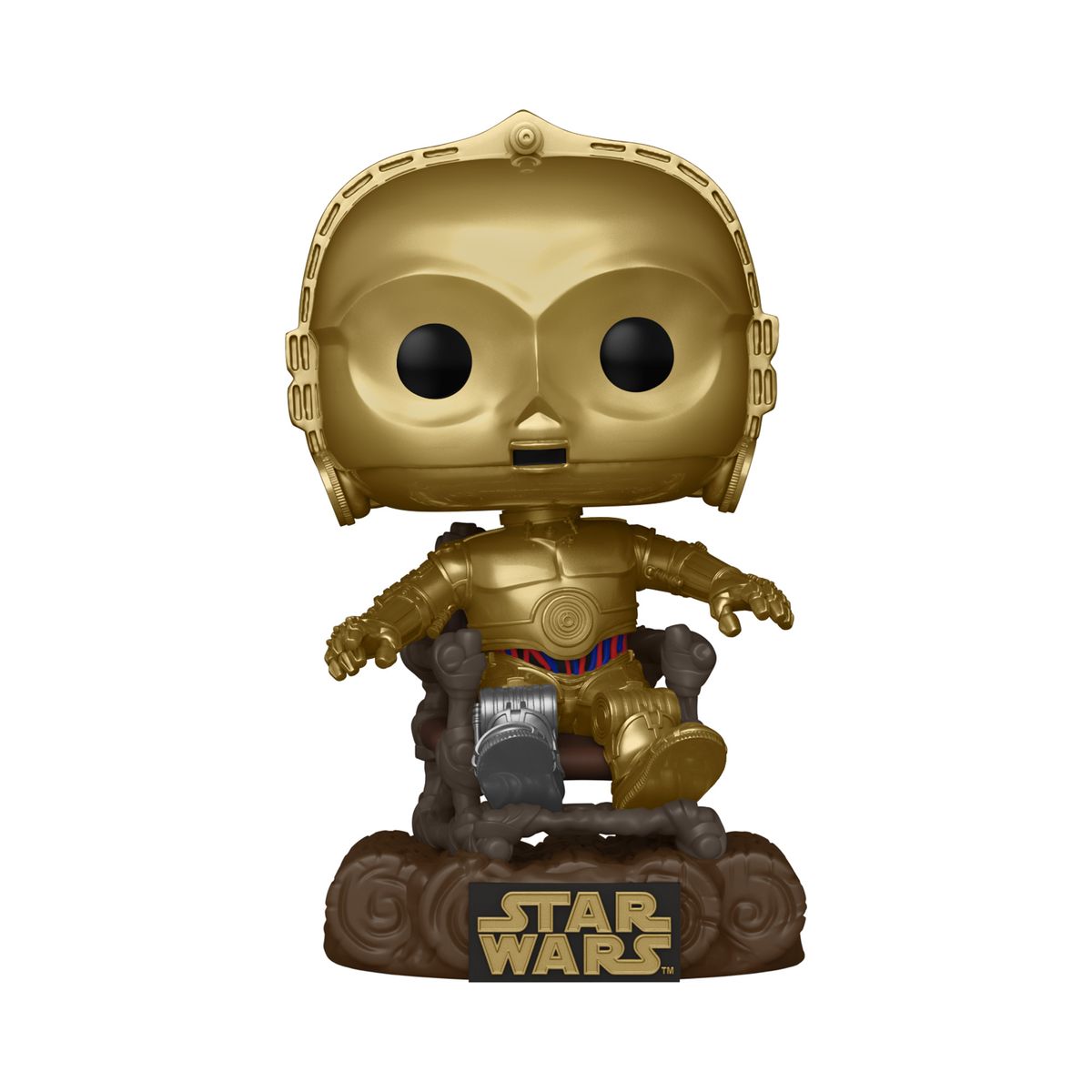 FUNKO - Funko Pop Star Wars C-3P0 en Silla - 609