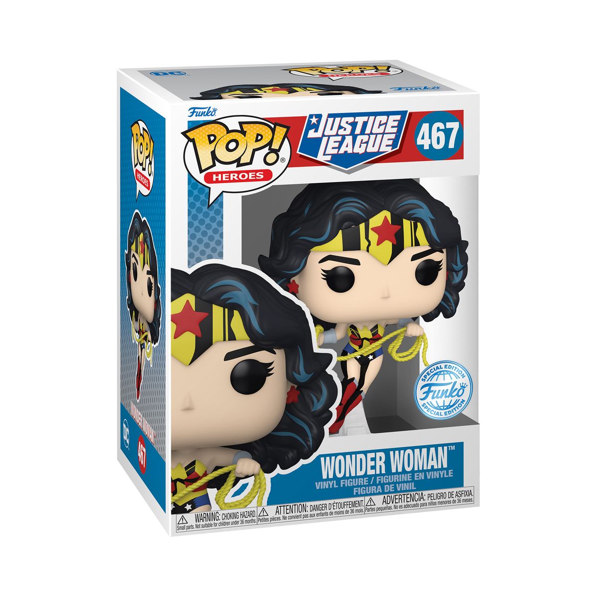 FUNKO - Funko Pop Liga de la Justicia Mujer Maravilla - 467