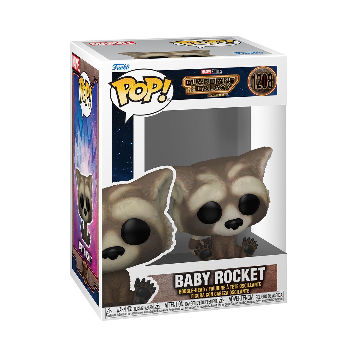 FUNKO - Funko Pop Guardianes de la Galaxia Baby Rocket -1208