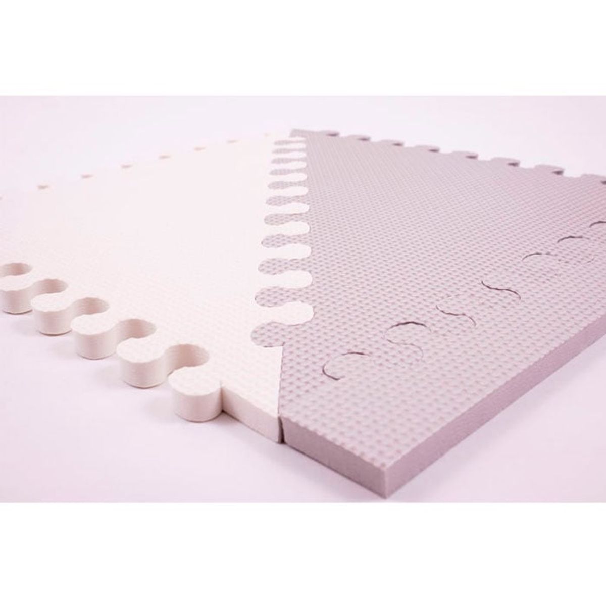 BRIC - Alfombra Bebe Goma Eva Gris Claro 140X140Cm