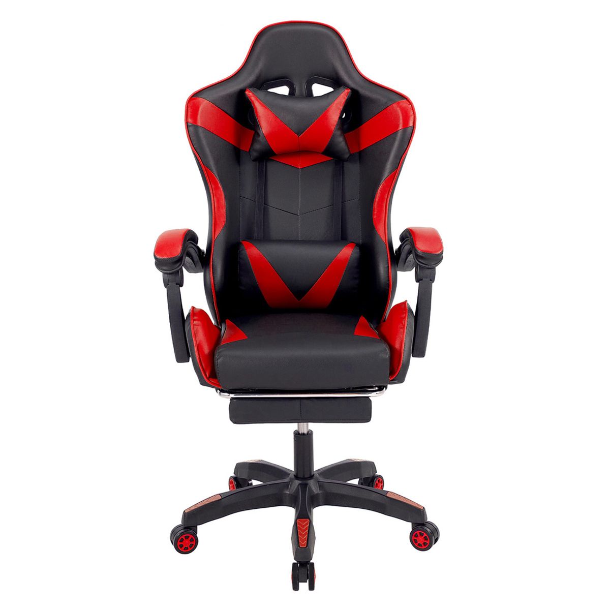 IMPORTCLICK - Silla Gamer Oficina Ajustable y Reclinable Roja