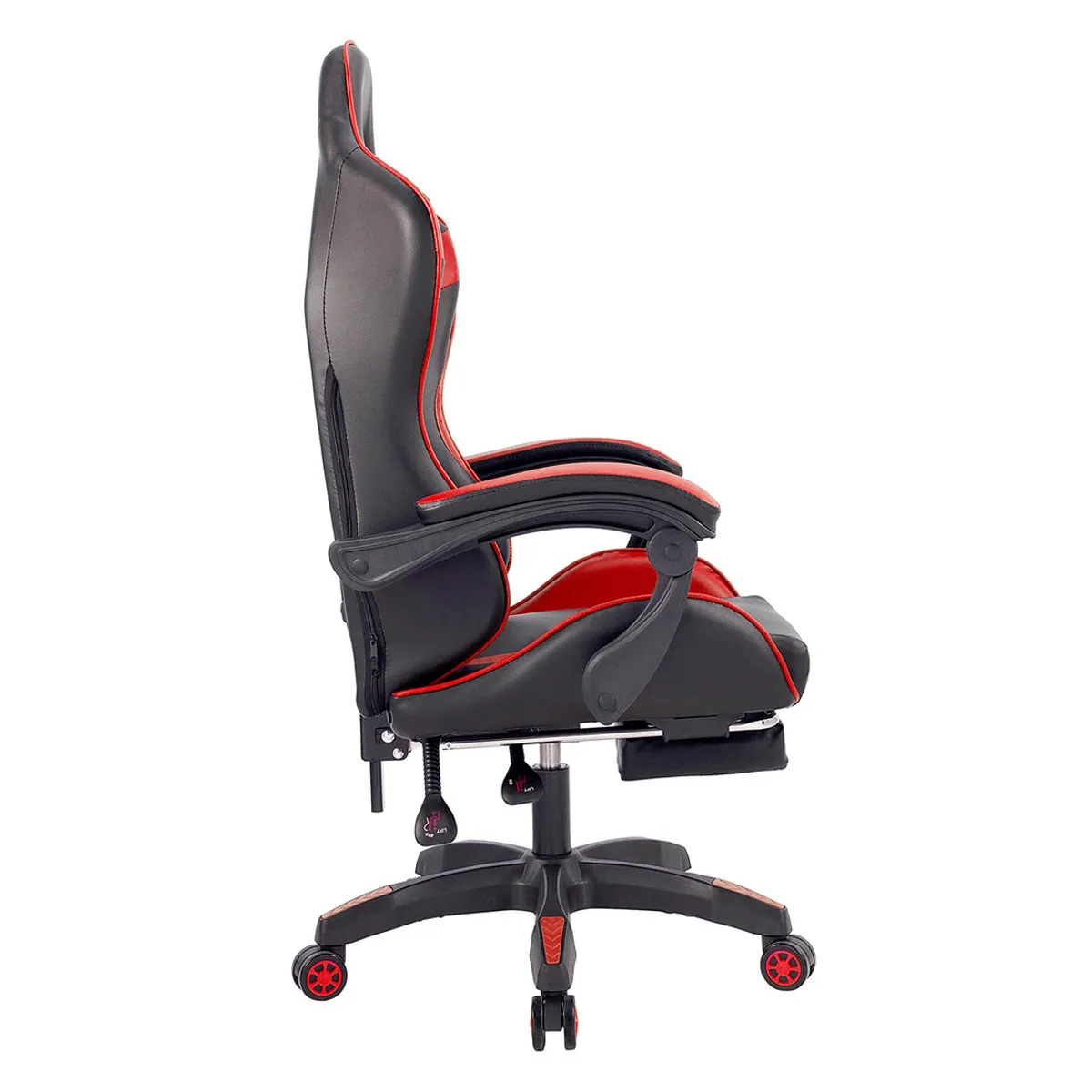 IMPORTCLICK - Silla Gamer Oficina Ajustable y Reclinable Roja
