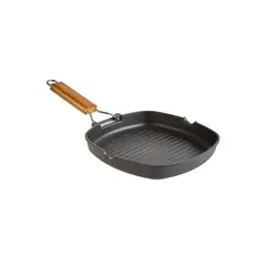 IMPORTCLICK - Sartén Parrilla Cocina Grill Cuadrado Antiadherente 24 cm