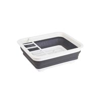 Secador Escurridor Plegable De Platos Gris