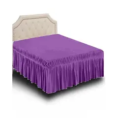 GENERICO - Faldón de Cama 105 x 200 - Elegante y Resistente A10_.
