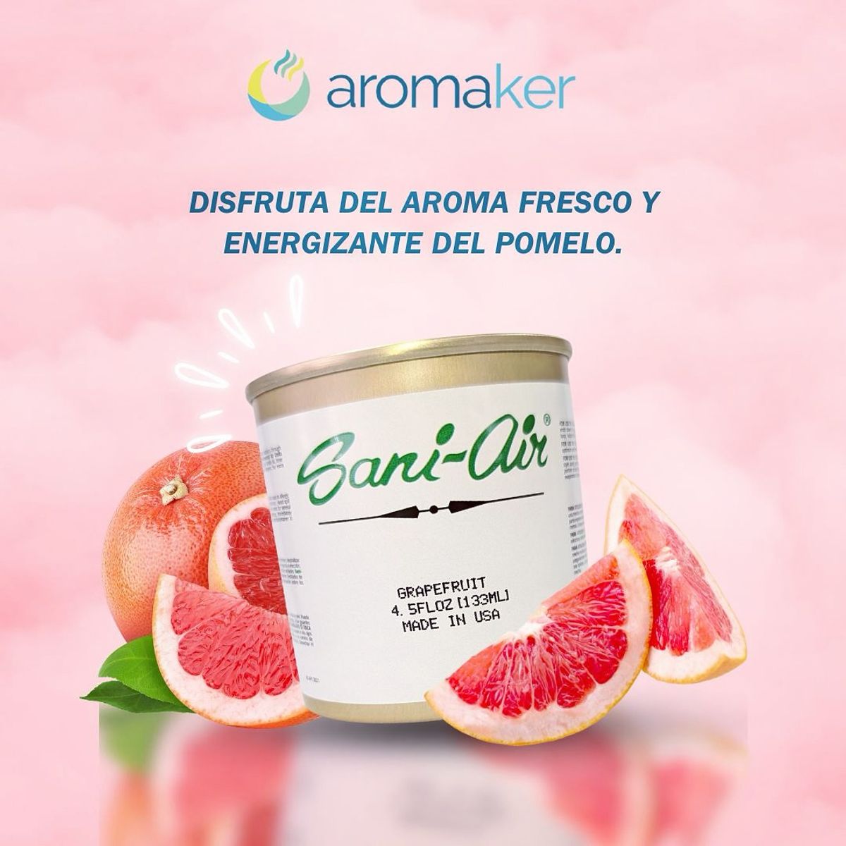 SANI AIR - Tripack Latas Aromaticas Sani Air Grapefruit