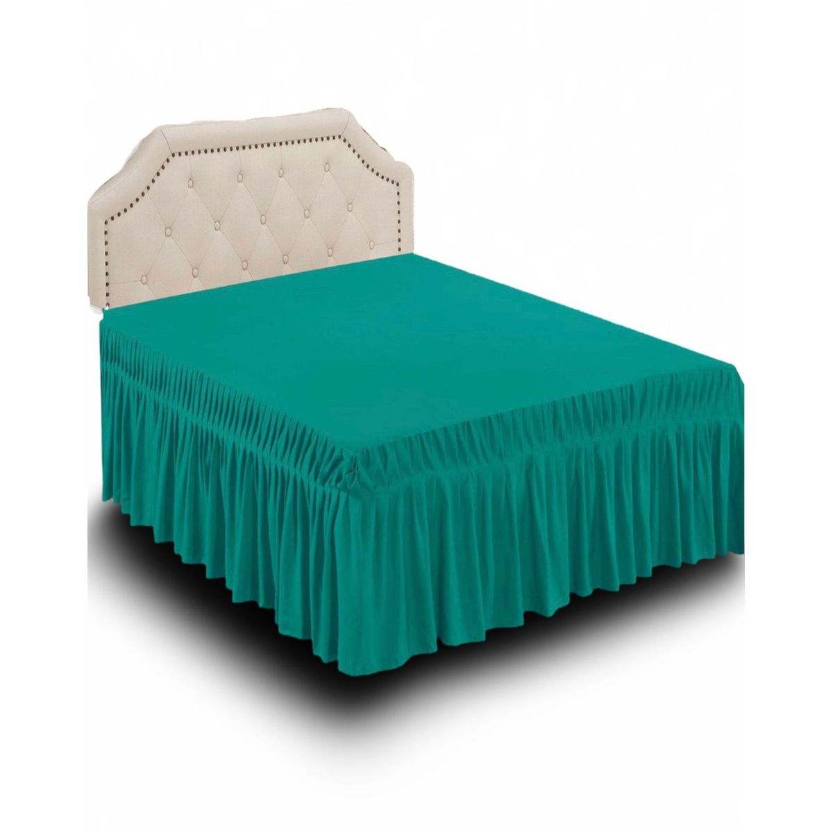GENERICO - Faldón de Cama 180x200 - Elegante y Resistente C9