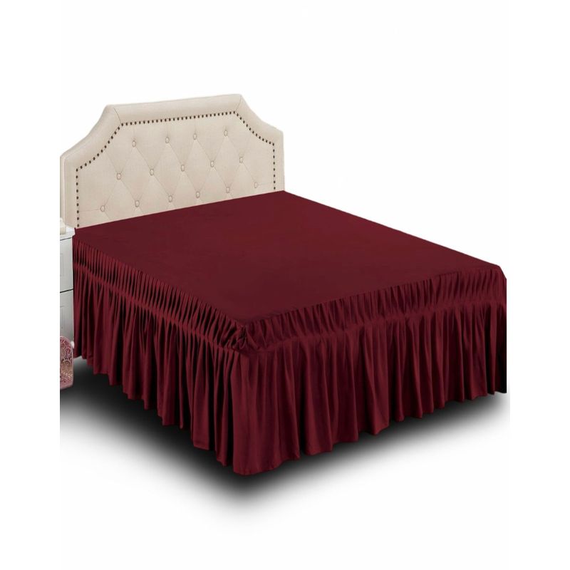 GENERICO - Faldón de Cama 105 x 200 - Elegante y Resistente A2