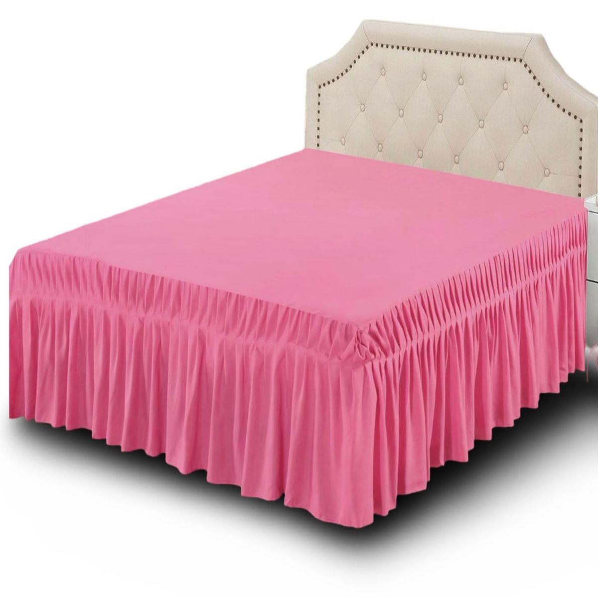 GENERICO - Faldón de Cama 105 x 200 - Elegante y Resistente A5