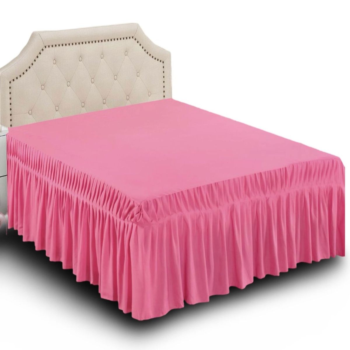 GENERICO - Faldón de Cama 150x200 - Elegante y Resistente B5