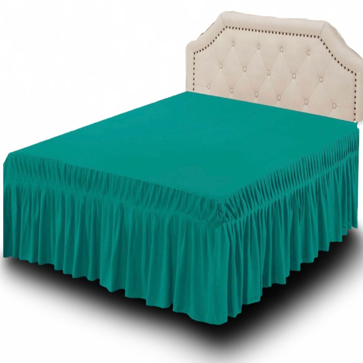 GENERICO - Faldón de Cama 180x200 - Elegante y Resistente C9