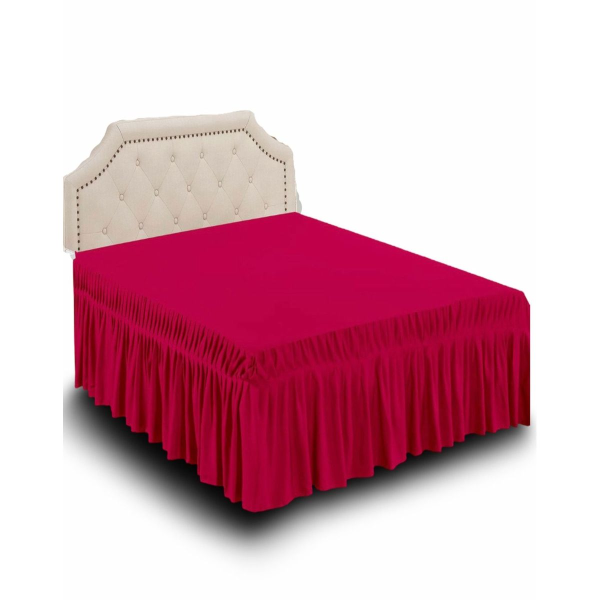 GENERICO - Faldón de Cama 150x200 - Elegante y Resistente B3