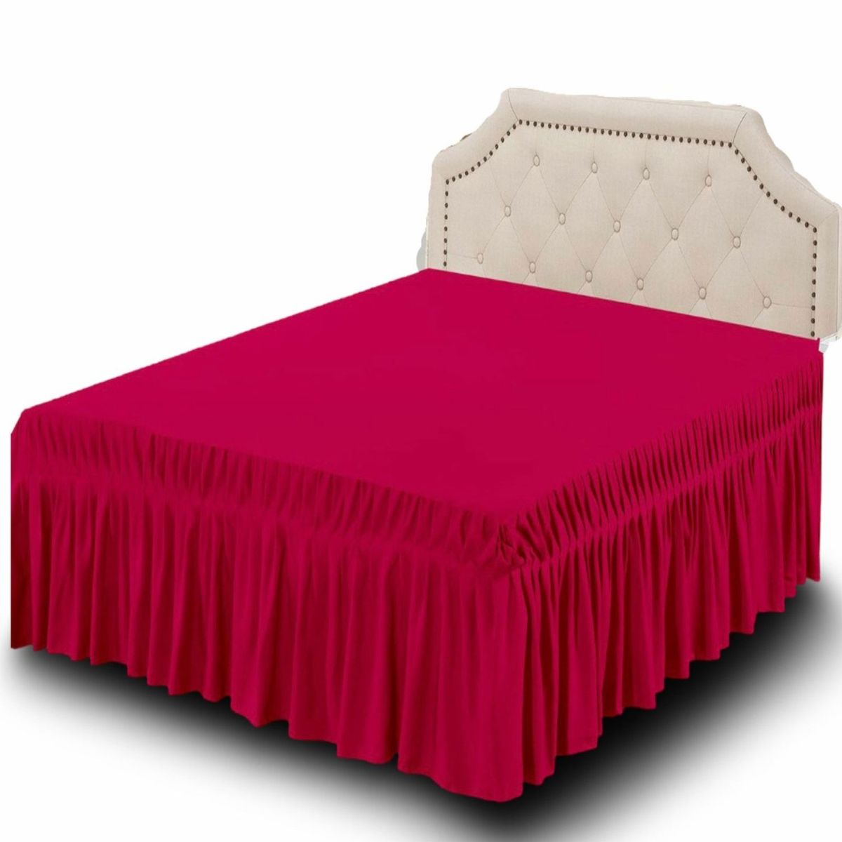 GENERICO - Faldón Cama 150 x 200 Alta Calidad - Ajuste Perfecto B3